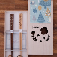 POCO Kiitos Chopsticks Gift Set - Owl