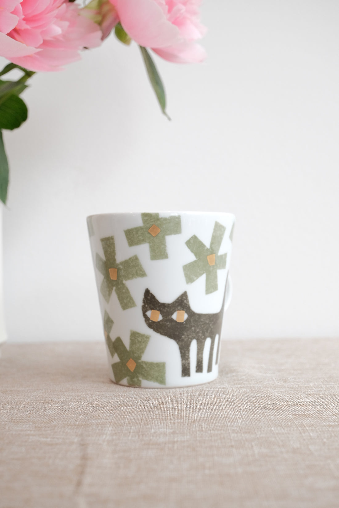 Natsumi Iino 飯野夏實 Mug - Cat NI011a