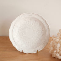 Mashiko Ware White Lace Collection
