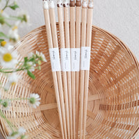 Plumpy Natural Wood Chopsticks