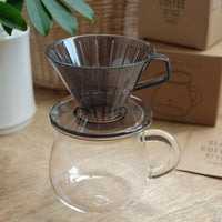 KINTO SCS Plastic Brewer Clear Grey