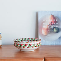 Aiko Miura 三浦愛子 Strawberry Medium Bowl AM11