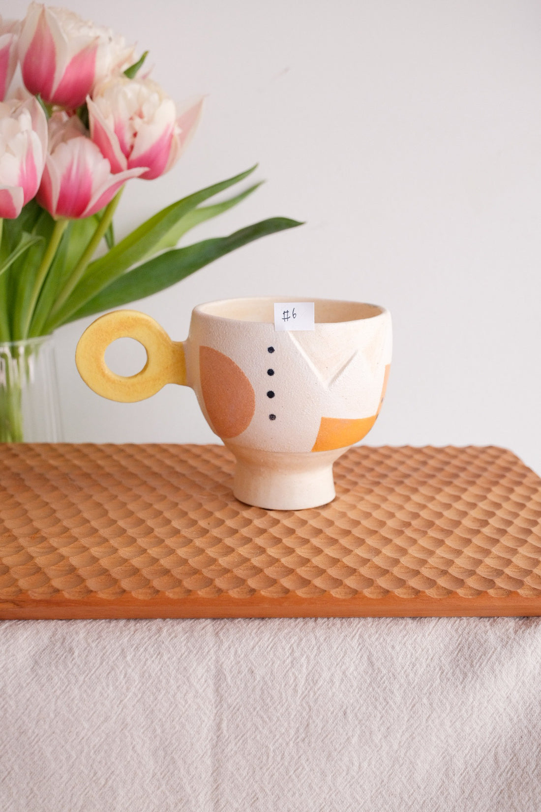 Hacorie 石丸和美 Footed Mug - Geometry HC04