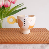 Hacorie 石丸和美 Footed Mug - Geometry HC04