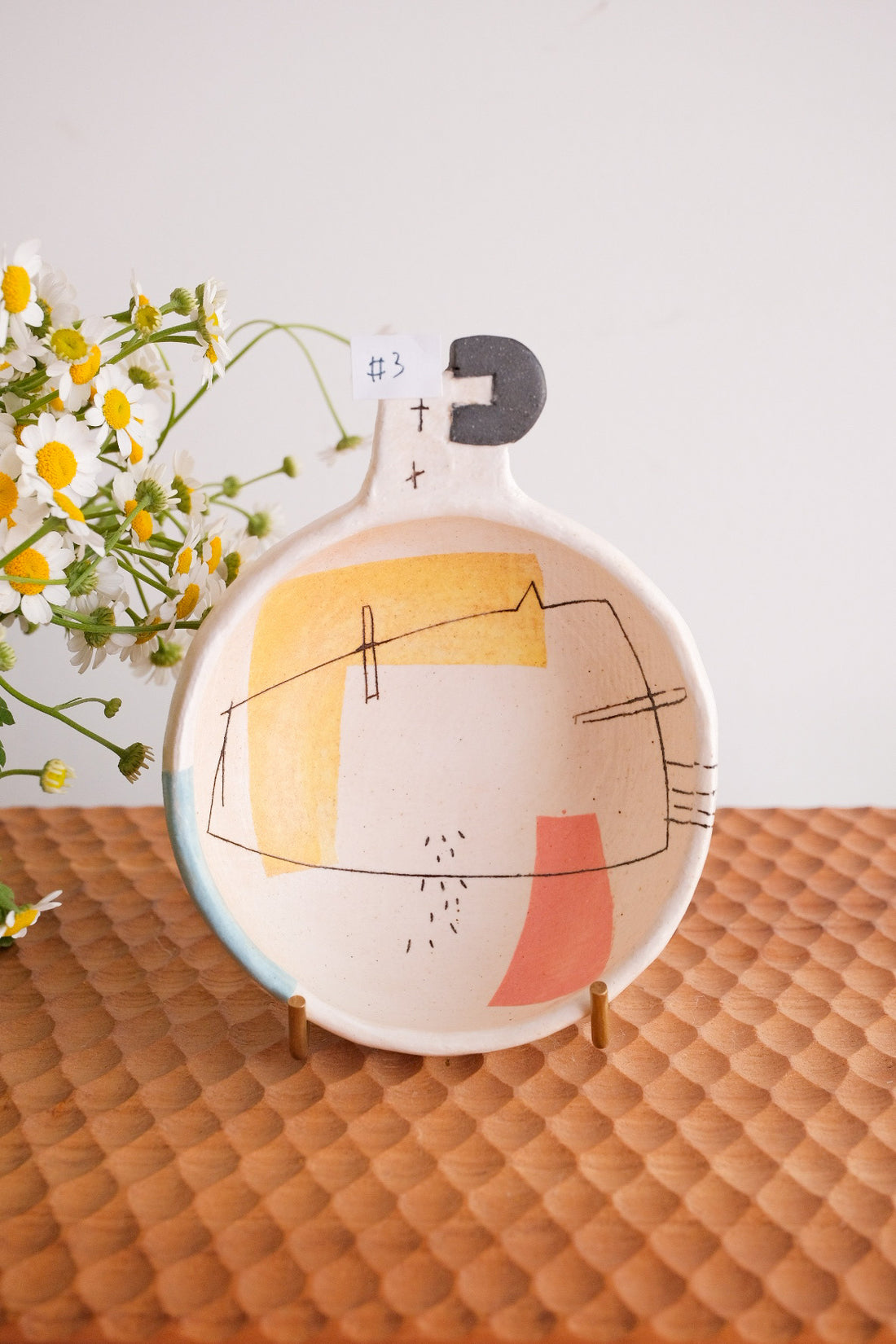 Hacorie 石丸和美 Bowl With Handle - Geometry HC05