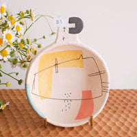 Hacorie 石丸和美 Bowl With Handle - Geometry HC05