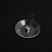 KOUSAIDO - Incense Holder Brass Top With Glass Dish