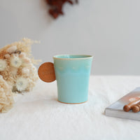 TAMA10- Cookie Handle Mug - Blue & Biscuit TA18