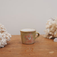 Tomoko Kubo コンガリ舍 Yellow Bear Mug TK08