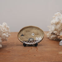 Fumiko Tsuchihashi 土橋文子 - Mini Oval Plate FT18 #1