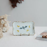 TATA Pottery Studio 田中大輝 & 田边桂- Porcelain Rectangle Plate TP11 #3