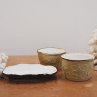 Tomoko Kubo コンガリ舍 Butterfly Plate TK25