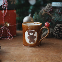 Fumiko Kondo 近藤布美子 - Brown Bear Mug FK17