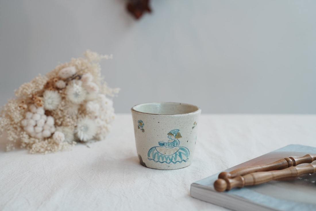 TATA Pottery Studio 田中大輝 & 田边桂- Slip Cup TP03 #6