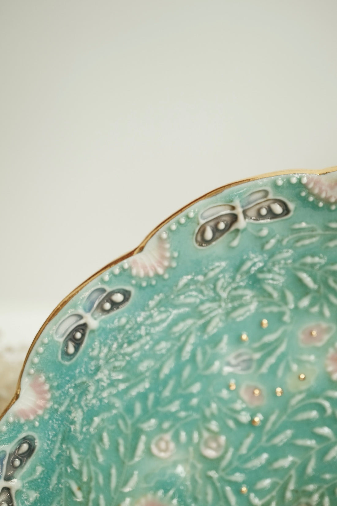 Kimiko Yamamoto 山本貴美子 - 16.5cm Round Plate KY06