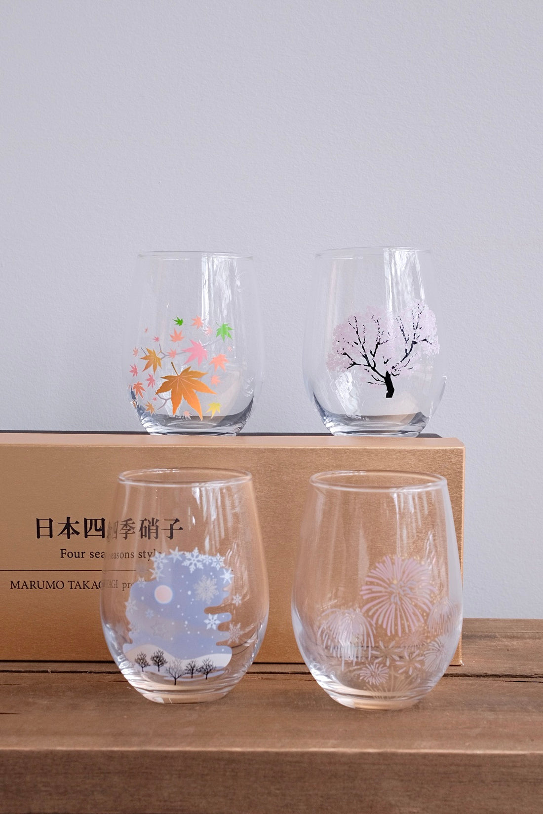 Marumo Takagi Premium Collection - Four Seasons Style Color Changing Cup Set