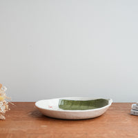 Hapun Pottery 拝志睦子 Large Deep Plate HP06