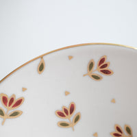 Natsumi Iino 飯野夏實 Gold Decor Small Plate - Small Flower NI002c