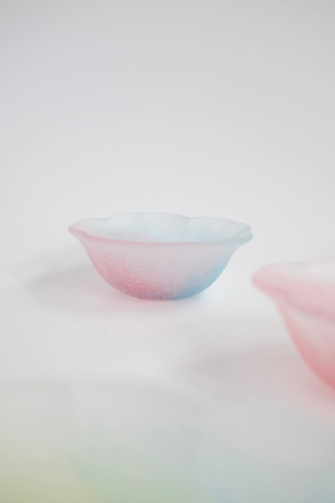 Aika x Iwasawa Glass Handmade Sakura Shaped Glass