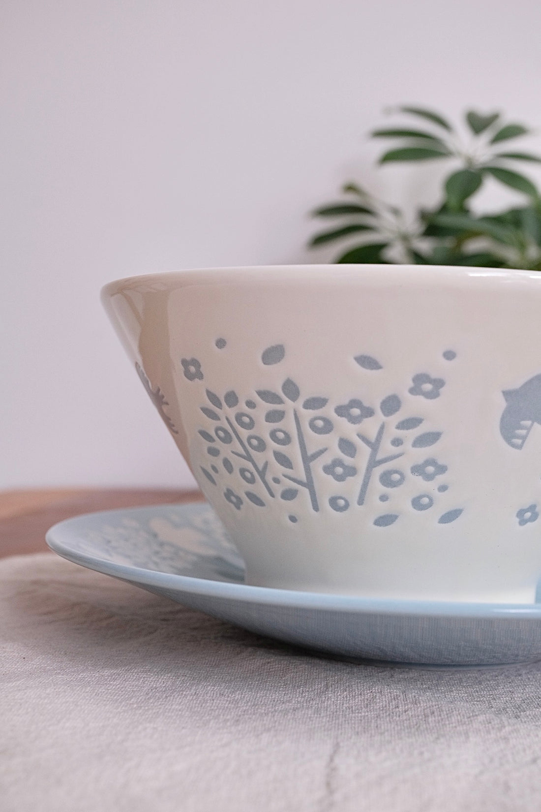 Mino Ware Birds and Garden Collection