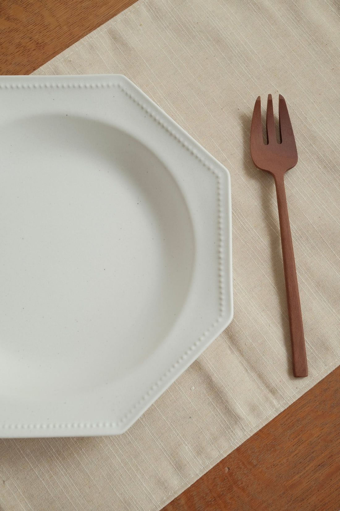 Mashiko Pottery Yoshizawa White Octagonal Deep plate