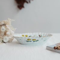 TATA Pottery Studio 田中大輝 & 田边桂- Porcelain Oval Bowl - Medium TP09 #3