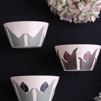 BAIYA Studio Handmade Brownie Tulip Bowl
