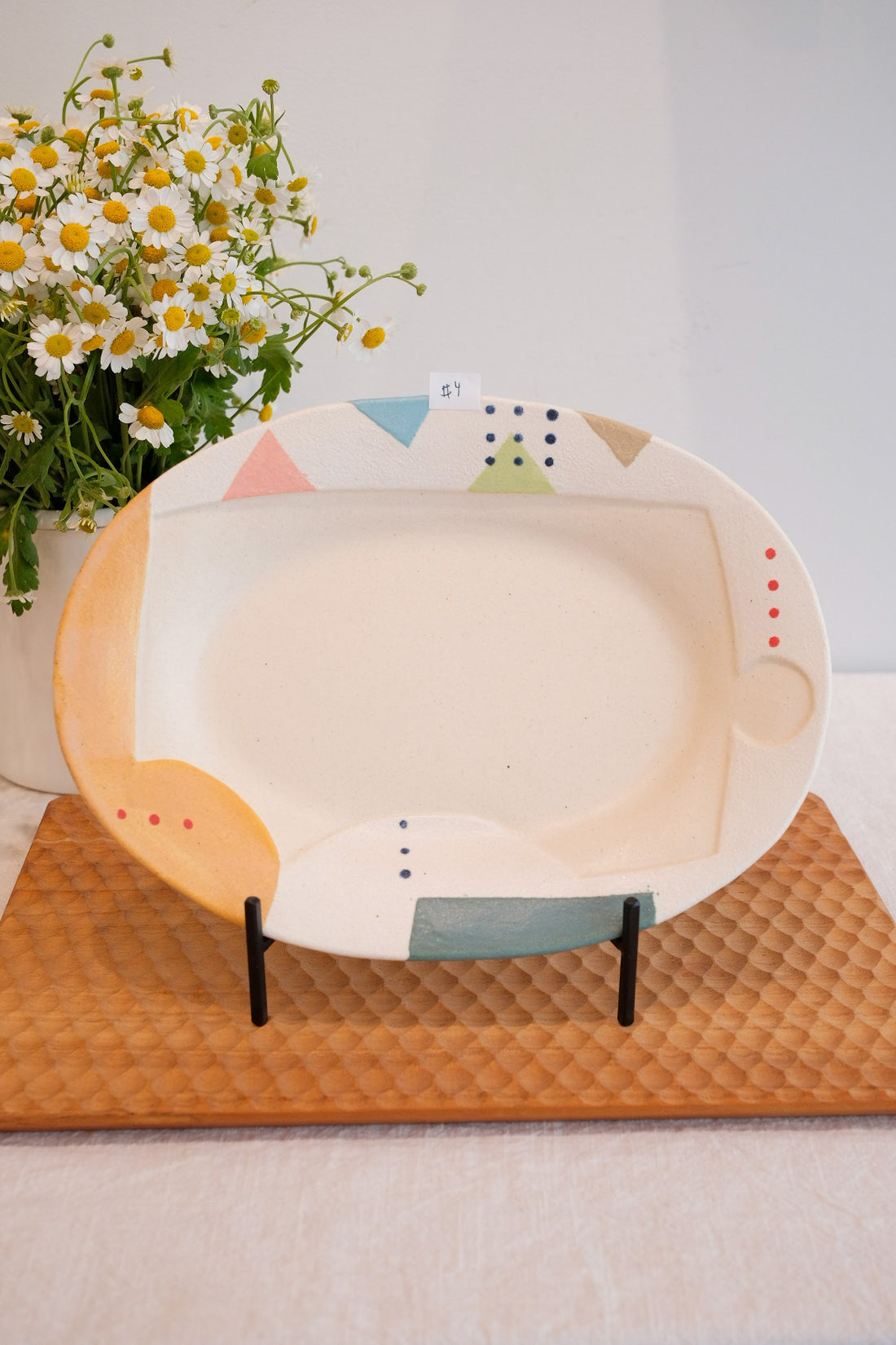 Hacorie 石丸和美 Oval Plate - Geometry HC07