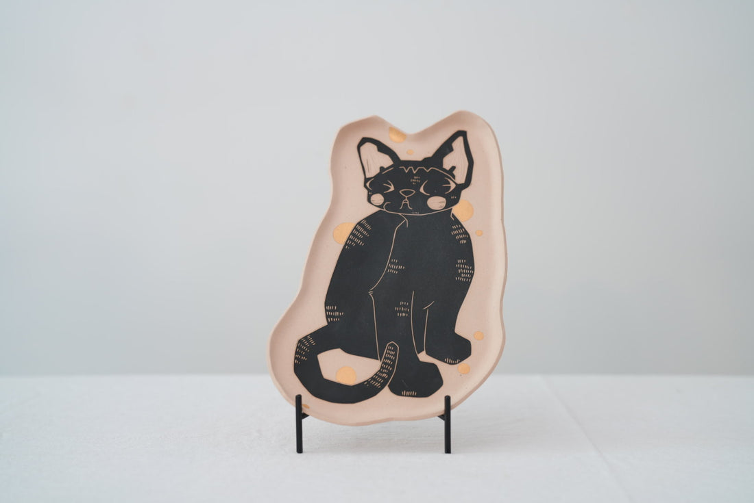 Shirogarasu Studio Truffle Large Plate