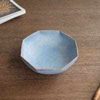 Norio Nakabayashi 中林範夫 Small Octagonal Plate - Blue NN09