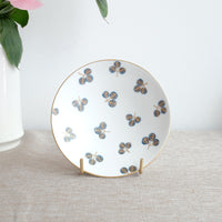 Natsumi Iino 飯野夏實 Gold Decor Small Plate - Clover NI002d