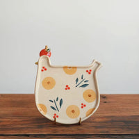 Kumiko Ishikawa 石川久美子 Bird Plate KI02