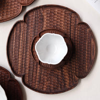 Kazunori Takatsuka 高塚和則 Walnut Wood Coaster KU02