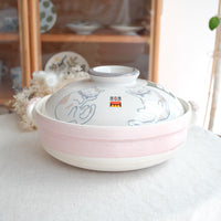 Donabe Banko Ware No.9 Smiling Cat Clay Pot