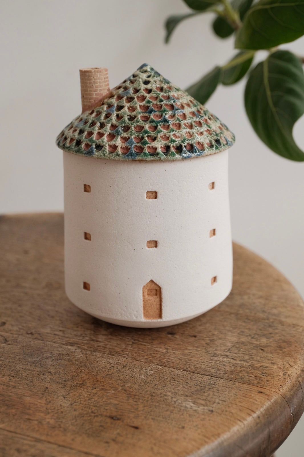 Forest Seed Pottery Ceramic Clay House Tea Cup Large