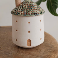 Forest Seed Pottery Ceramic Clay House Tea Cup Large
