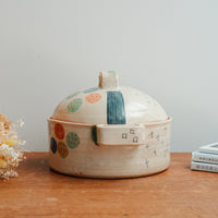 Kumiko Ishikawa 石川久美子 Colorful Clay Pot KI23
