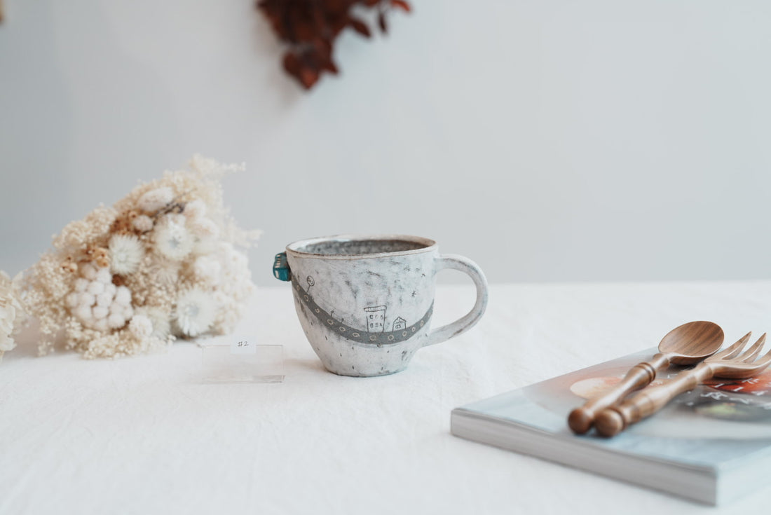 Akemi Suzuki 鈴木明美 - Road Collection Mug - Blue Car AS22