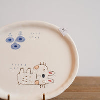 Aya Furusawa 古澤彩- Oval Plate AF07-5