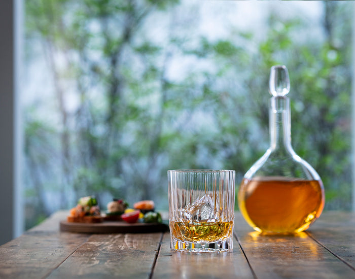 Kagami Crystal - Whiskey Glass, “Hakuro”