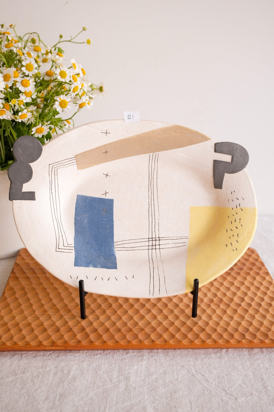 Hacorie 石丸和美 Oval Plate - Irregular Shape HC08