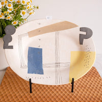 Hacorie 石丸和美 Oval Plate - Irregular Shape HC08