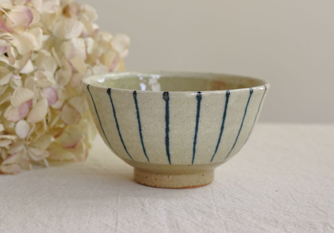 SAKUZAN Kairagi Jussou Stripe Donburi Bowl