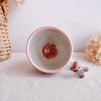 Asako Yamaguchi 山口麻子 Animal Tall Mug with Deco on Handle AI04
