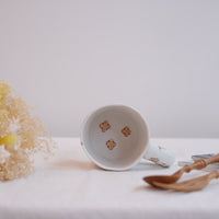 Hamasaka Naoko 浜坂尚子  Hand Painted Gold Deco Mug - HN07