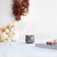 Akemi Suzuki 鈴木明美 - White Dot Collection - Tea/Sake Cup AS32