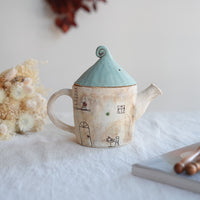 Akemi Suzuki 鈴木明美 - White Wall Collection Teapot AS24