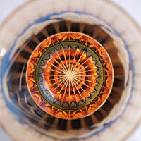 Harisho Yamada Glass - 山下白雨 Whiskey Crystal Glass- Blue