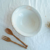 Hirokazu Furutani 古谷浩一 - Irregular-shaped Bowl with Lined Rim HF12