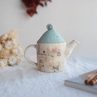 Akemi Suzuki 鈴木明美 - White Wall Collection Teapot AS24